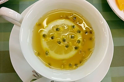 下午茶——百香果柠檬茶