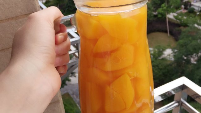 自制美味黄桃罐头的做法