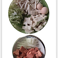 海鲜姑豆腐汤的做法图解1