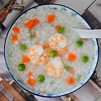 #换着花样吃早餐#虾仁蔬菜粥的做法图解9