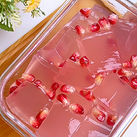 秋季专属甜品,红石榴果冻，抗氧化助消化的做法图解6