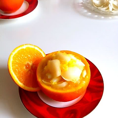 鲜橙百合