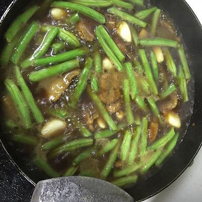 豆角炒肉