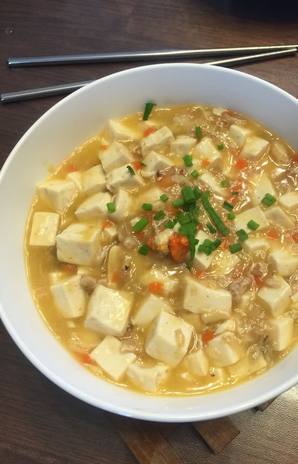 蟹糊豆腐-干贝款