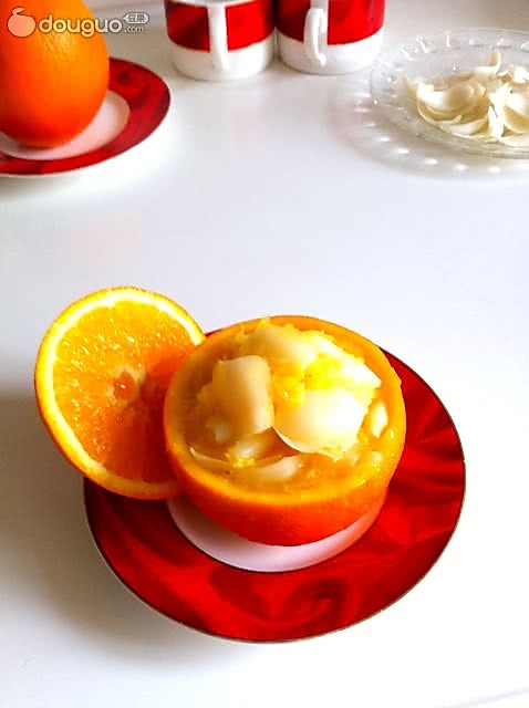 鲜橙百合的做法