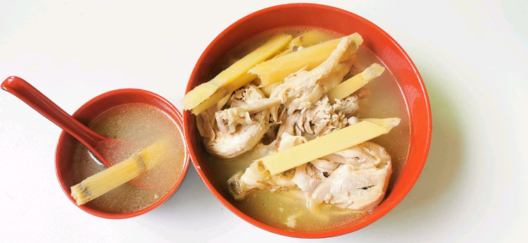 竹蔗鸡汤的做法