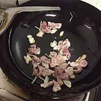 蒜薹炒肉的做法图解4