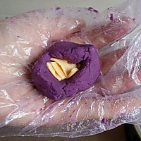 紫薯球的做法图解3