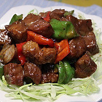 黑胡椒牛肉粒的做法图解3