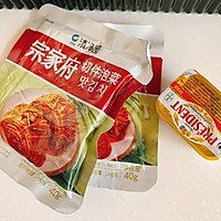 肥牛泡菜炒饭的做法图解2