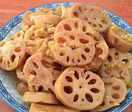 甜莲藕的做法