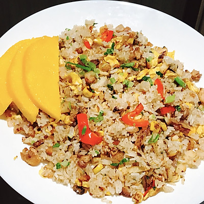 马友咸鱼鸡粒炒饭