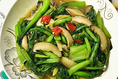 香菇菜心