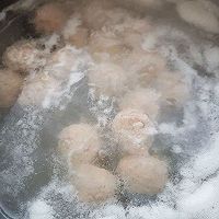 白菜烩肉圆#太太乐鲜鸡汁蒸鸡原汤#的做法图解2