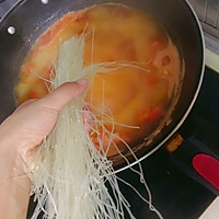 无添加番茄浓汤牛肉米线的做法图解12