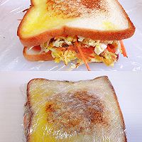 快手营养全面～三明治的做法图解8