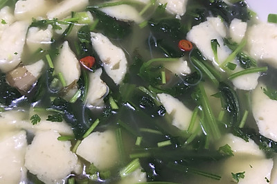 鱼丸菠菜粉丝汤