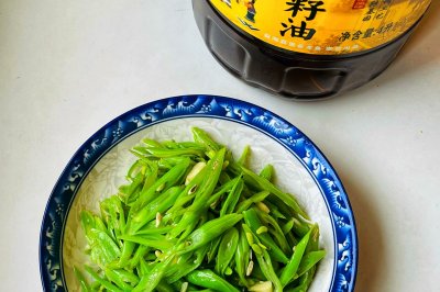炒四季豆片