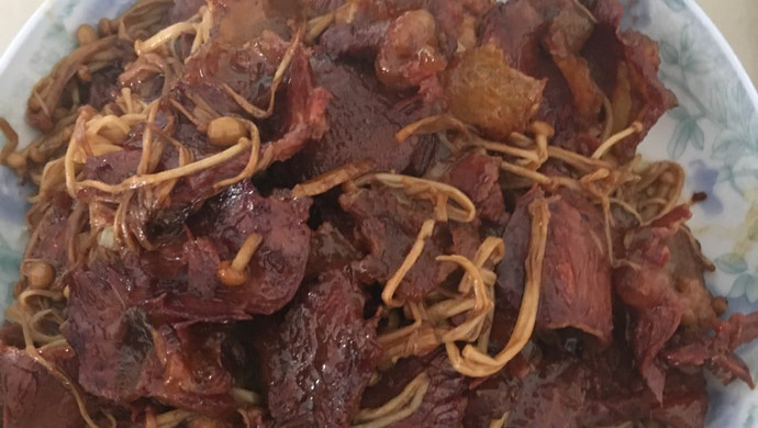 牛肉金针菇