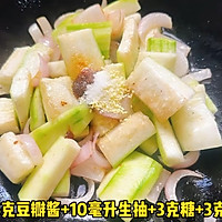 #向往的生活 就是外婆乡# 虾仁炒丝瓜的做法图解6