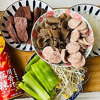 #龙年好运来 乐享豪吉味#毛血旺简易版的做法图解1