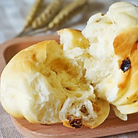 #易小焙之葡萄干简易面包的做法图解5