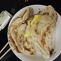 懒人平底锅制作手抓饼的做法图解3