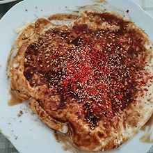 烧烤味的煎鸡蛋