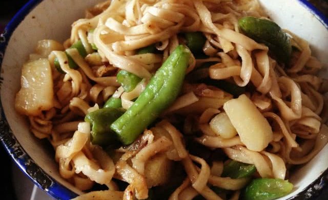 刀豆蓬面