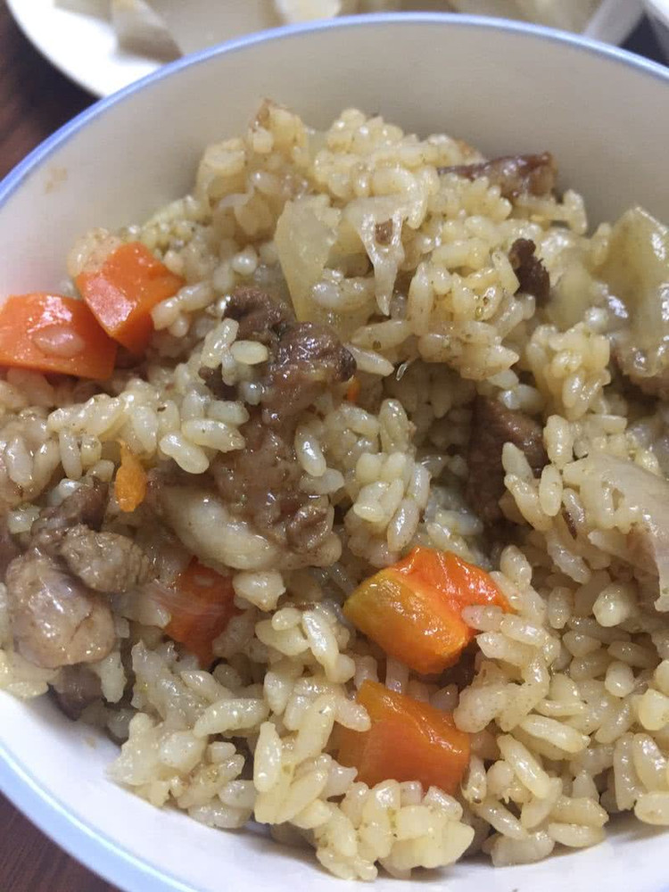 电饭煲手抓饭的做法