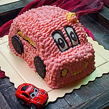 小汽车蛋糕#KitchenAid的美食故事#