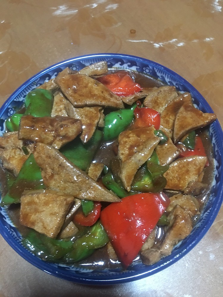 爆炒猪肝的做法