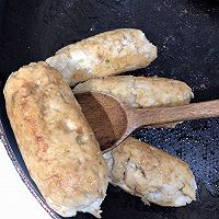 低脂高蛋白#锡纸黑椒鸡胸肉肠 青瓜生菜卷的做法图解6