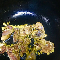 家常菜：平菇炒鸡肉的做法图解6