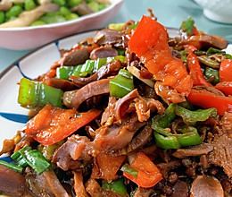 爆炒香辣鸡胗的做法