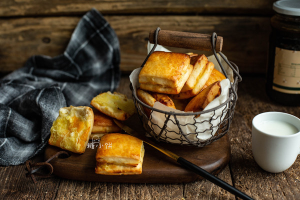 【榴莲奶酪司康】