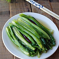 【节后清肠需吃草】清炒油麦菜的做法图解8