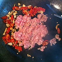酸豆角炒肉末的做法图解4