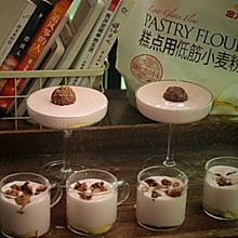 #爱好组-低筋复赛#牛奶巧克力慕斯杯