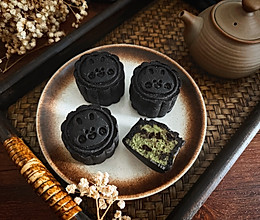 抹茶乳酪奥利奥月饼#中秋节还可以这么过#的做法