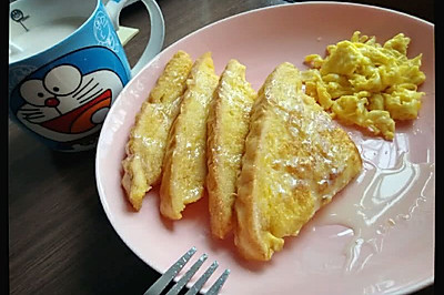 10分钟 黄油鸡蛋吐司
