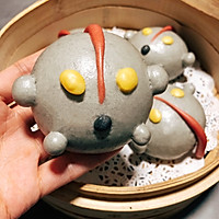 #童年不同样，美食有花样#【奶香包】迪迦奥特曼的做法图解17