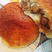 【香菇小面包】---亲民人气美食#东菱魔法云面包机#的做法图解9