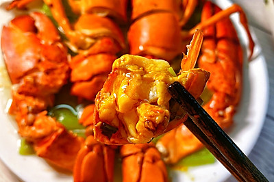 清蒸龙虾