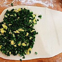 韭菜鸡蛋盒子的做法图解3