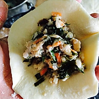 鲜美包子-海带香菇肉馅（详细的制作步骤）的做法图解5