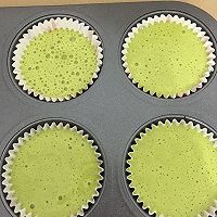 青汁杯子蛋糕的做法图解8