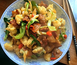 「湘菜」－大碗菜花的做法