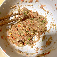 花式鸡胸肉餐——无油低脂鸡肉蔬菜饼的做法图解8