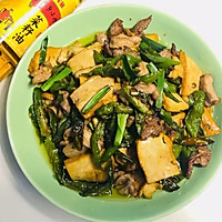 青椒炒豆干的做法图解6